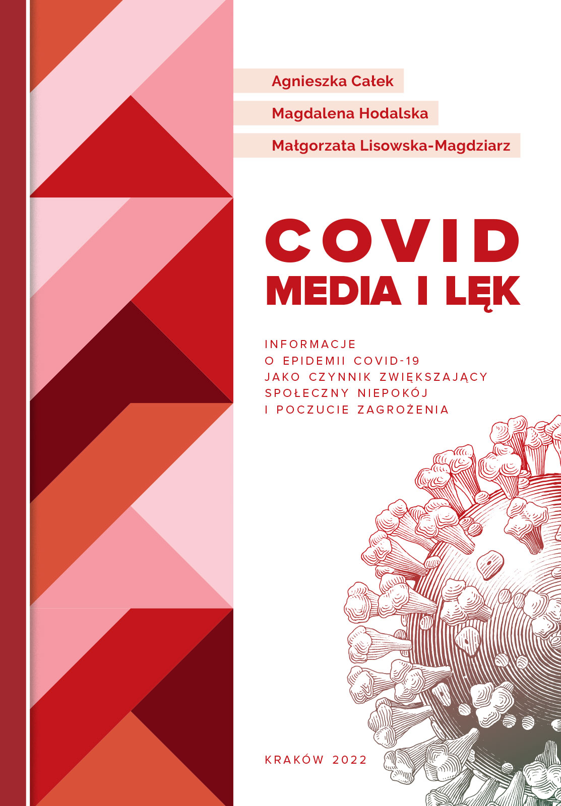 Okładka "Covid, media i lęk"